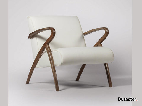 Elemantray Solid Wood Fabric Upholstered Chair #3 - Duraster 