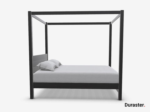 Tuscany Solid Acacia Wood Four-Poster Bed #4 - Duraster 