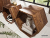 Sheesham Wood Nesting Side Tables
