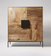 Versaw Cabinet, Mango Wood & Charcoal #6 - Duraster 