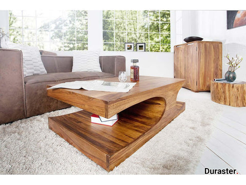 Buckingham Modern Sheesham wood Coffee Table #1 - Duraster 