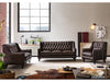Norwich Colonial Brown Chesterfield 1 Seater Sofas #13 - Duraster 