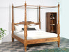 Duraster Vismit Sheesham Modern Canopy 4 Poster King Size Bed #3