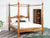 Vismit Sheesham Modern Canopy 4 Poster Bed #3 - Duraster 