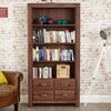 Marwar Sheesham Wood Walnut Bookshelf #3 - Duraster 