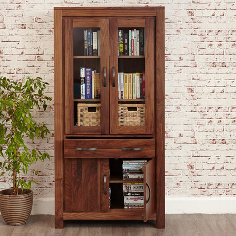 Marwar Sheesham Wood Walnut Display Unit Cabinet #3 - Duraster 