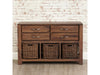 Sheesham Wood Console Table