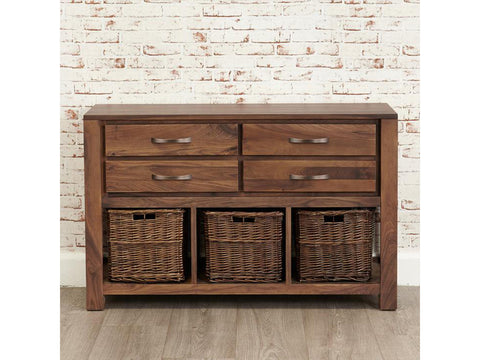 Sheesham Wood Console Table