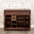 Marwar Sheesham Wood Walnut Home Office Table cum Sideboard Cabinet #2 - Duraster 