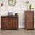 Marwar Sheesham Wood Walnut Office Documents Cabinet #7 - Duraster 