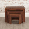 Sheesham Wood Nesting Side Tables 
