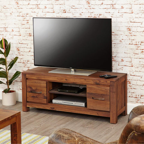Marwar Sheesham Wood Walnut TV Unit #3 - Duraster 