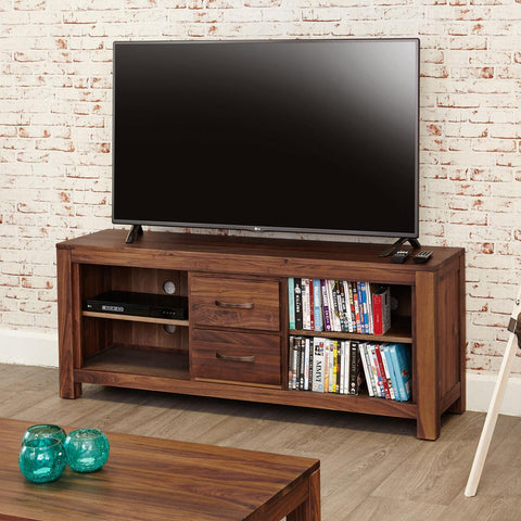 Marwar Sheesham Wood Walnut TV Unit #4 - Duraster 