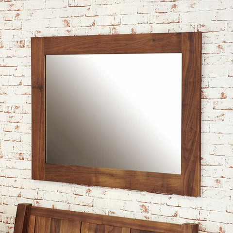 Marwar Sheesham Wood Walnut Mirror - Duraster 