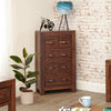 Marwar Sheesham Wood Walnut Chest of Drawer Cabinet #1 - Duraster 