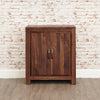 Marwar Sheesham Wood Walnut Shoe Rack Cabinet #3 - Duraster 
