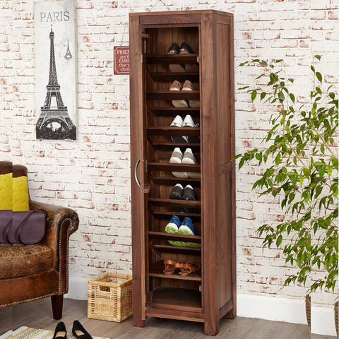 Sheesham Wood Shoe Cabinet