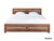 Dessart Modern Sheesham Wood Bed #1 - Duraster 
