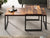 Elementary Stylish Sheesham wood Set of 2 Coffee Table with Black Iron Frame #16 - Duraster 