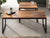 Elementary Stylish Sheesham wood Set of 2 Coffee Table with Black Iron Frame #16 - Duraster 