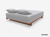 Preyas Solid Sheesham wooden Bed #23 - Duraster 
