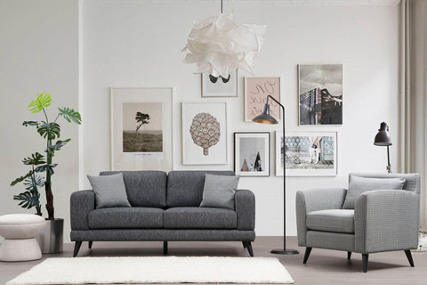Daisy 3 Seater Anthracite Grey #16 - Duraster 