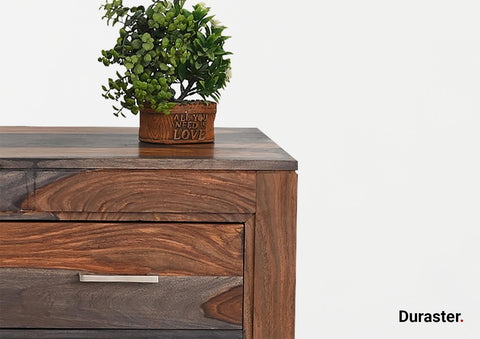 Raygoor Solid Sheesham Drawer Chest #1 - Duraster 