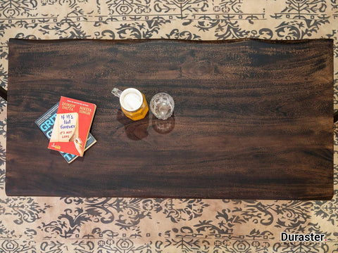 Tuscany Modern Acacia wood Handmade Live Edge Coffee table #1 - Duraster 