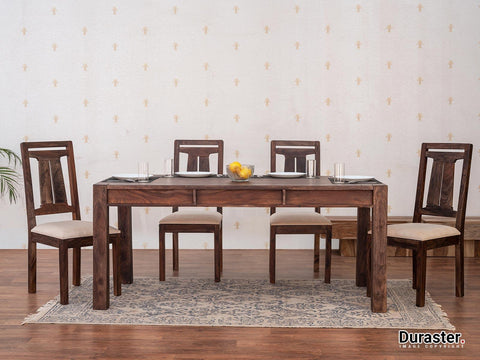 Gangaur Solid Sheesham wood Dining Set #5 - Duraster 