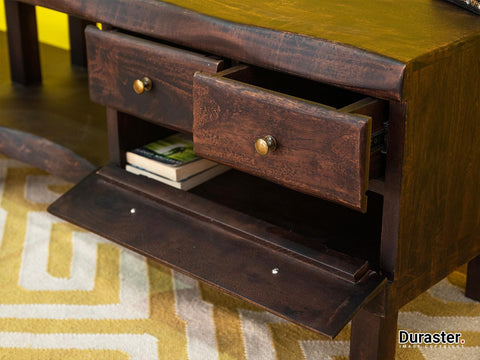 Tuscany Stylish Acacia wood Handmade Live Edge T.V. Unit #2 - Duraster 