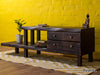 Tuscany Stylish Acacia wood Handmade Live Edge T.V. Unit #2 - Duraster 