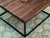 Gangaur Modern Sheesham wood Coffee Table with Black Iron Frame #3 - Duraster 