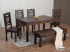 Gangaur Solid Sheesham wood Dining Table # 5 - Duraster 