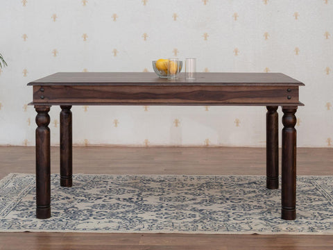 Duraster Gangaur Solid Wood 4 Seater Dining Table # 5