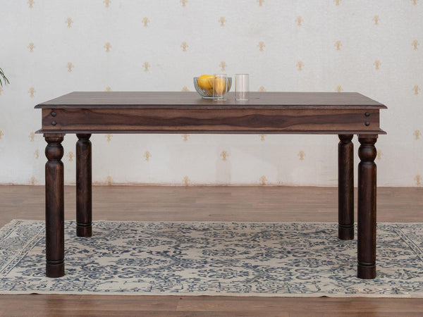 Duraster Gangaur Solid Wood 4 Seater Dining Table # 5