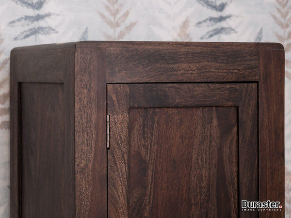 Gangaur Modern Sheesham WoodShoe Cupboard #1 - Duraster 