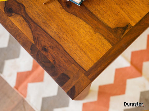 Hawkin Solid Wood Side Table #1 - Duraster 