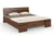 Preyas Mango wood Teak Finish Wooden Bed #16 - Duraster 