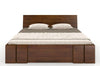 Preyas Mango wood Teak Finish Storage Wooden Bed #19 - Duraster 
