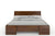 Preyas Mango wood Teak Finish Wooden Bed #6 - Duraster 
