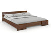 Preyas Mango wood Teak Finish Wooden Bed #5 - Duraster 