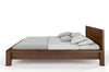 Preyas Mango wood Teak Finish Wooden Bed #9 - Duraster 