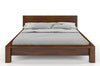Preyas Mango wood Teak Finish Wooden Bed #9 - Duraster 
