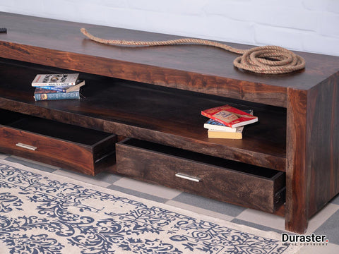 Marvel Solid Sheesham wood TV Unit #6 - Duraster 