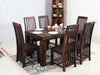 Marvel Modern Sheesham Dining Set with Cushioned Chairs (4, 6 & 8 Seater) #1 - Duraster 