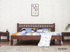 Marvel Modern Sheesham wood Bed#3 - Duraster 