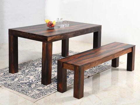 Duraster Marvel Solid Wood Dining Bench #1