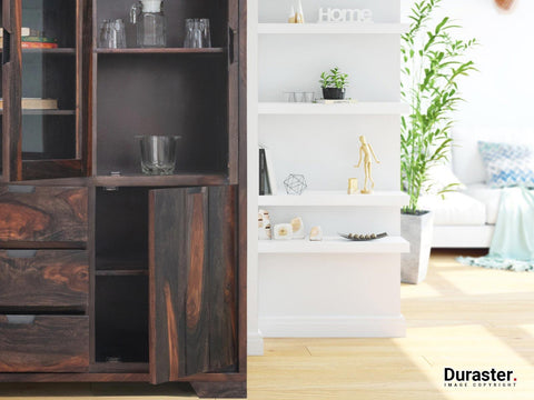 Marvel Solid Sheesham Wooden Cabinet#1 - Duraster 