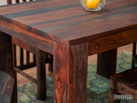 Marvel Solid Sheesham wood Dining Table  #3 - Duraster 