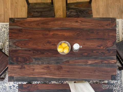 Marvel Solid Sheesham wood Dining Table #4 - Duraster 